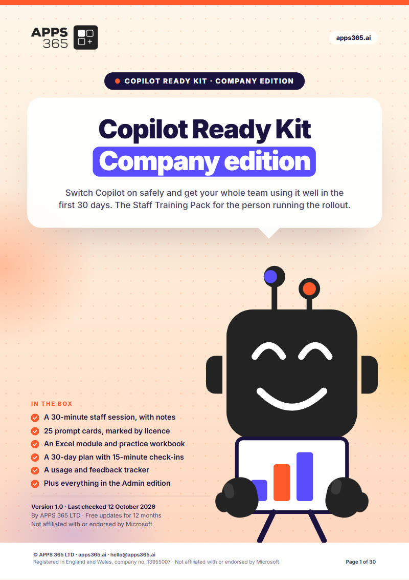 Cover of Copilot Ready Kit, Company edition
