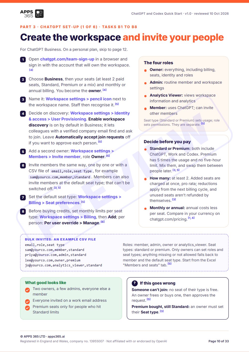 Preview page 3 of ChatGPT and Codex Quick Start
